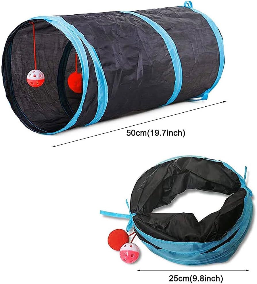 Speedy Panther faltbares Katzentunnel-Spielset – 21 Teile