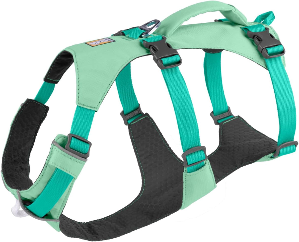 Ruffwear Flagline leichtes Mehrzweck-Hundegeschirr, Salbeigrün